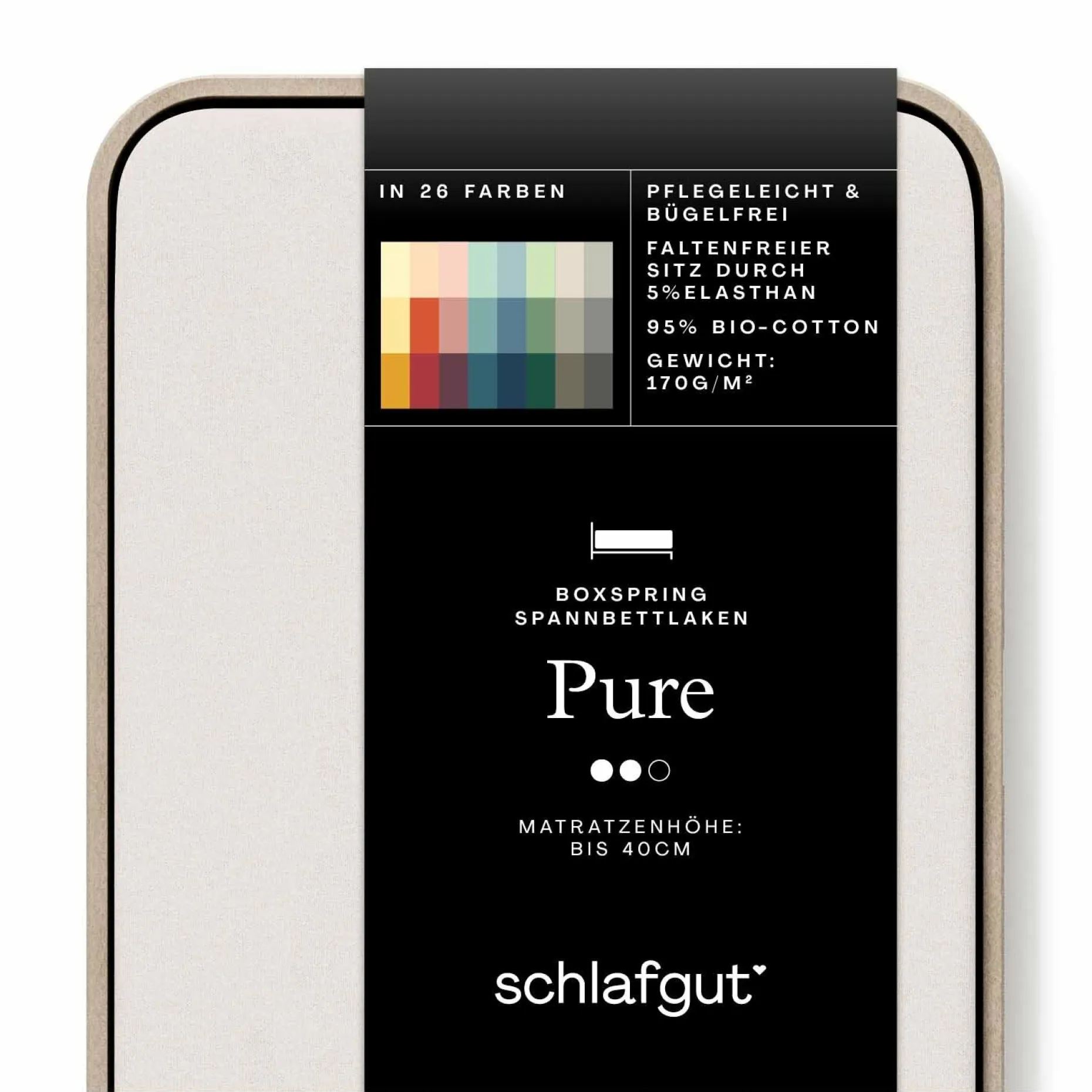 Spannbettlaken, Pure