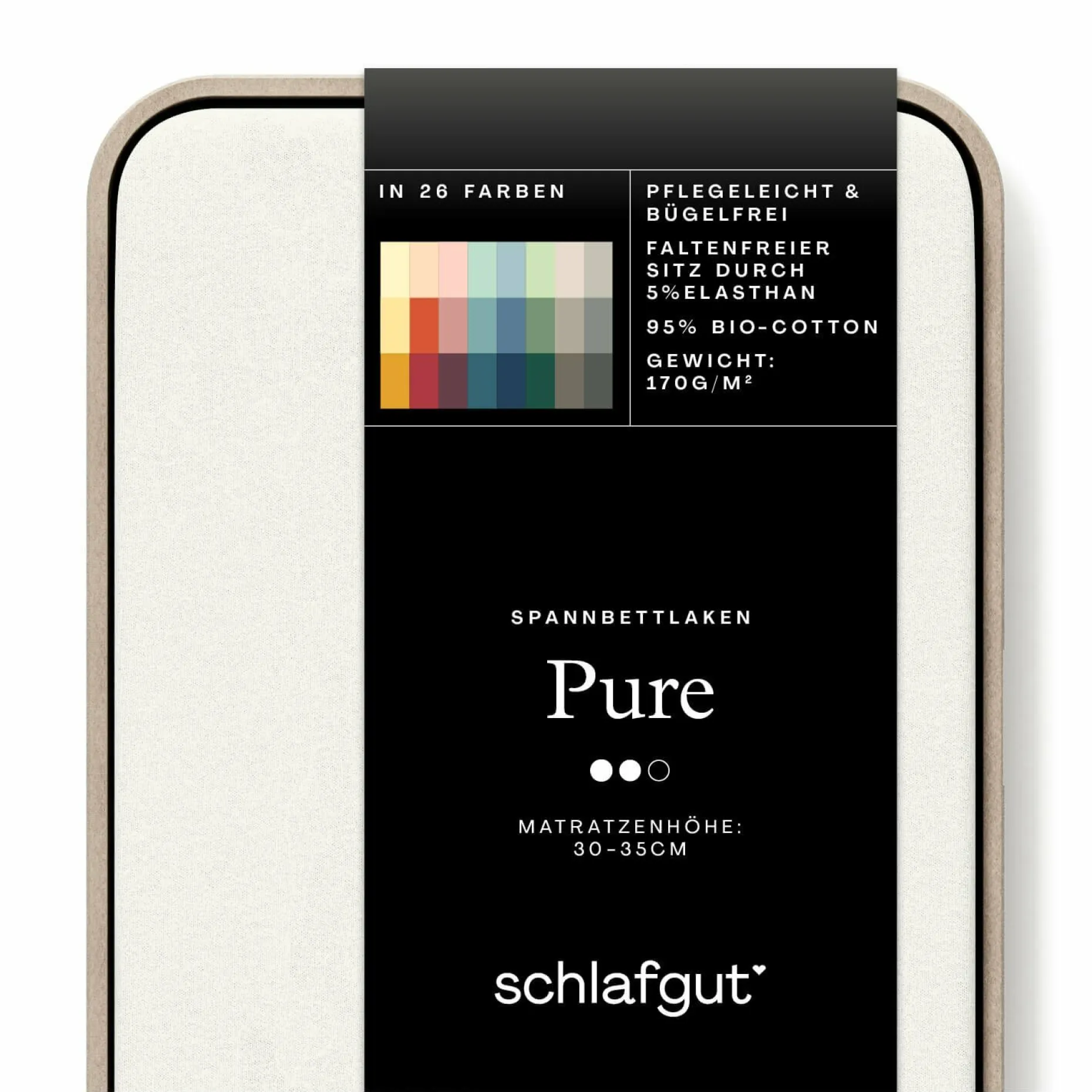 Spannbettlaken, Pure