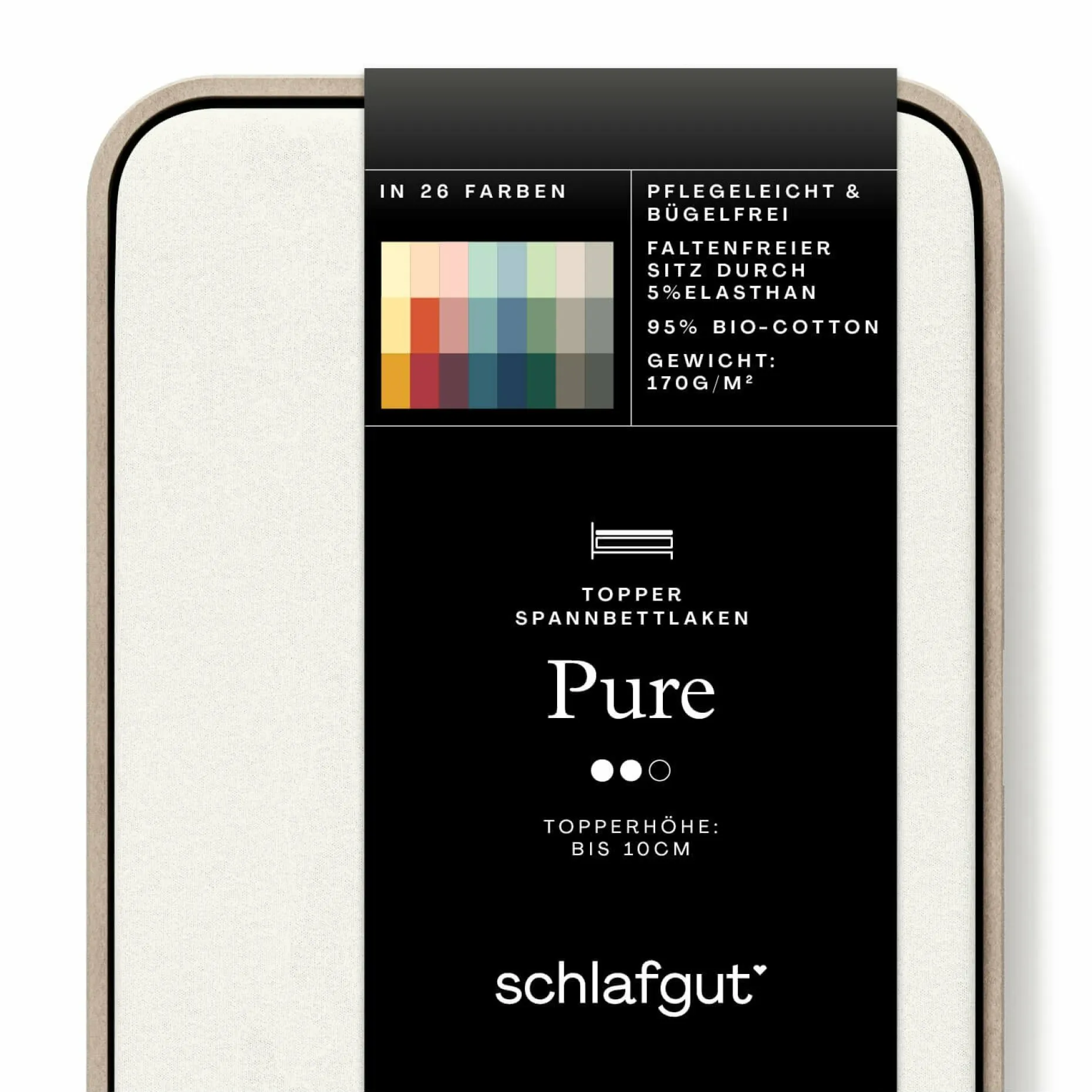 Spannbettlaken, Pure