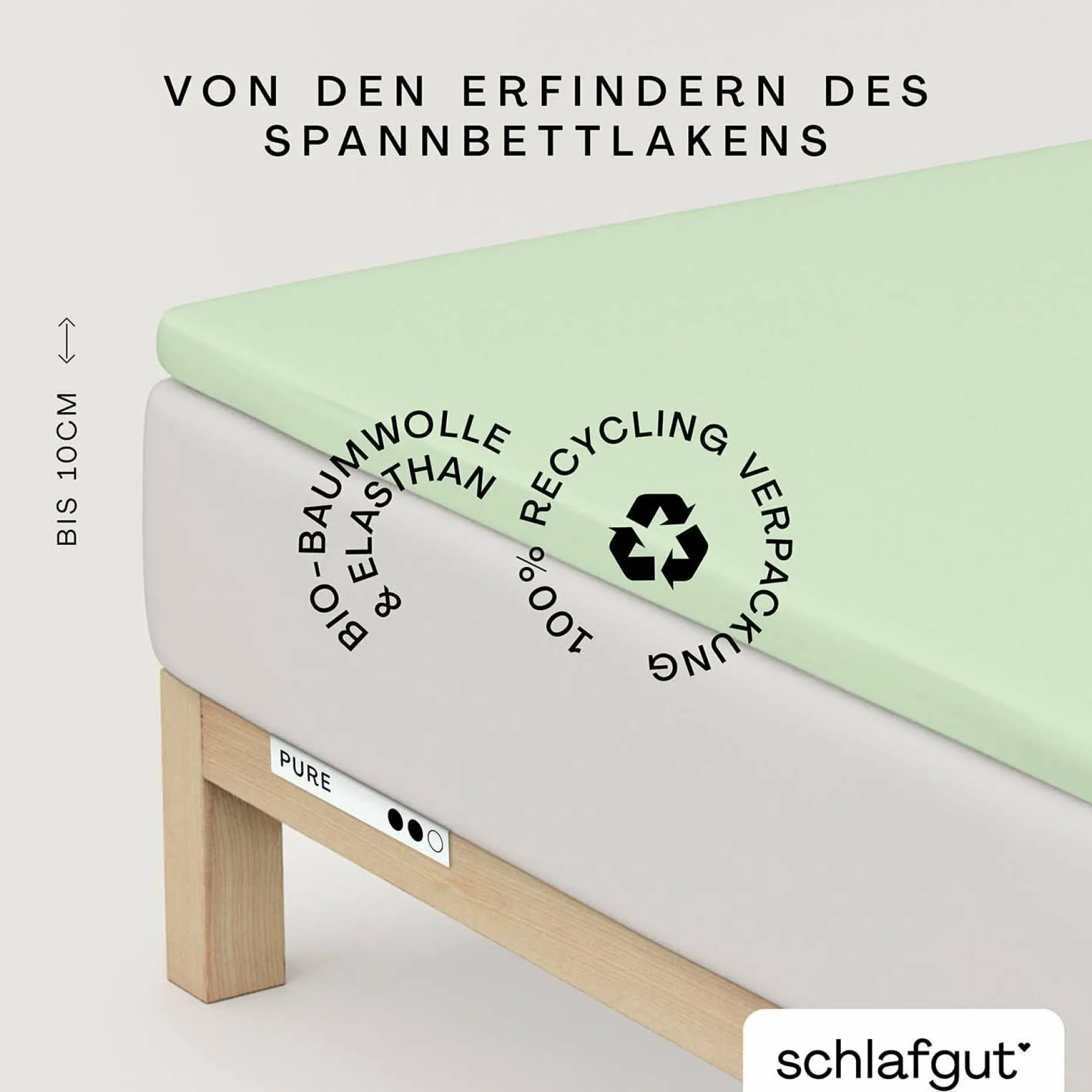 Spannbettlaken, Pure