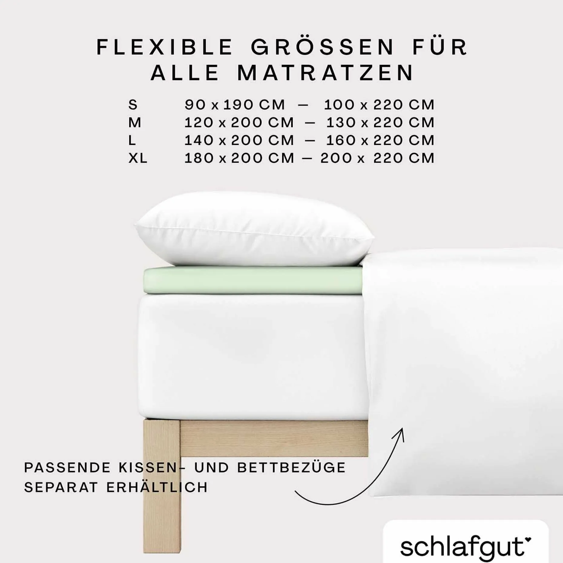 Spannbettlaken, Pure
