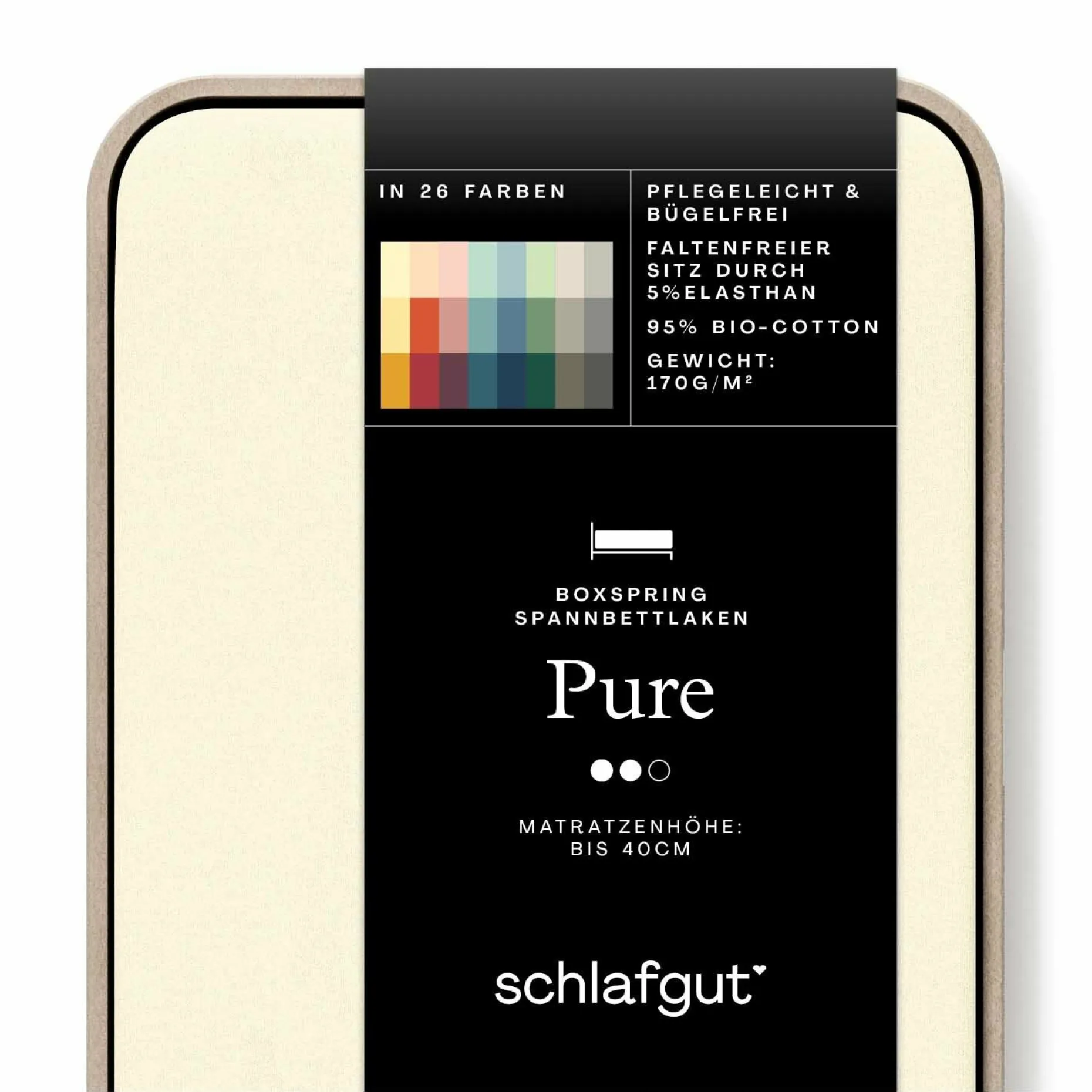 Spannbettlaken, Pure