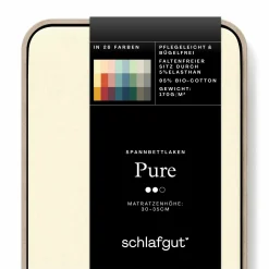 Spannbettlaken, Pure