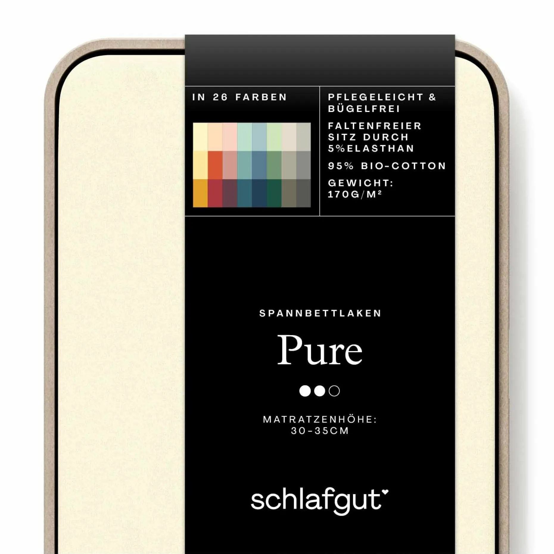 Spannbettlaken, Pure