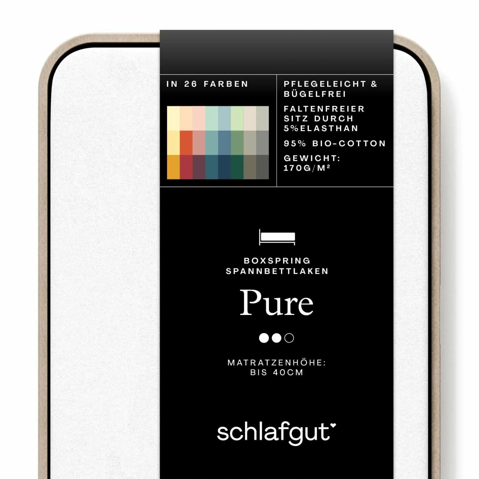 Spannbettlaken, Pure