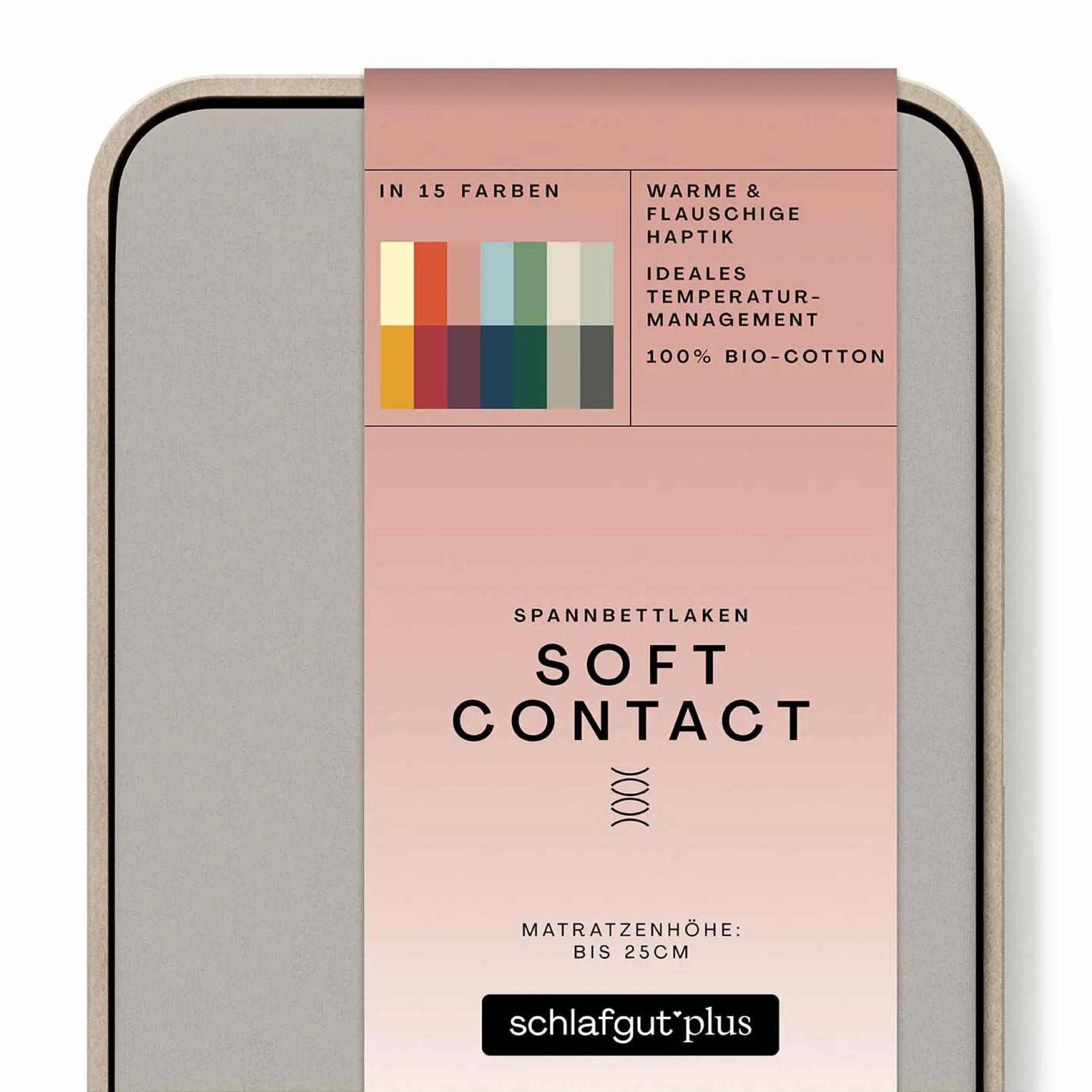 Spannbettlaken, Soft Contact