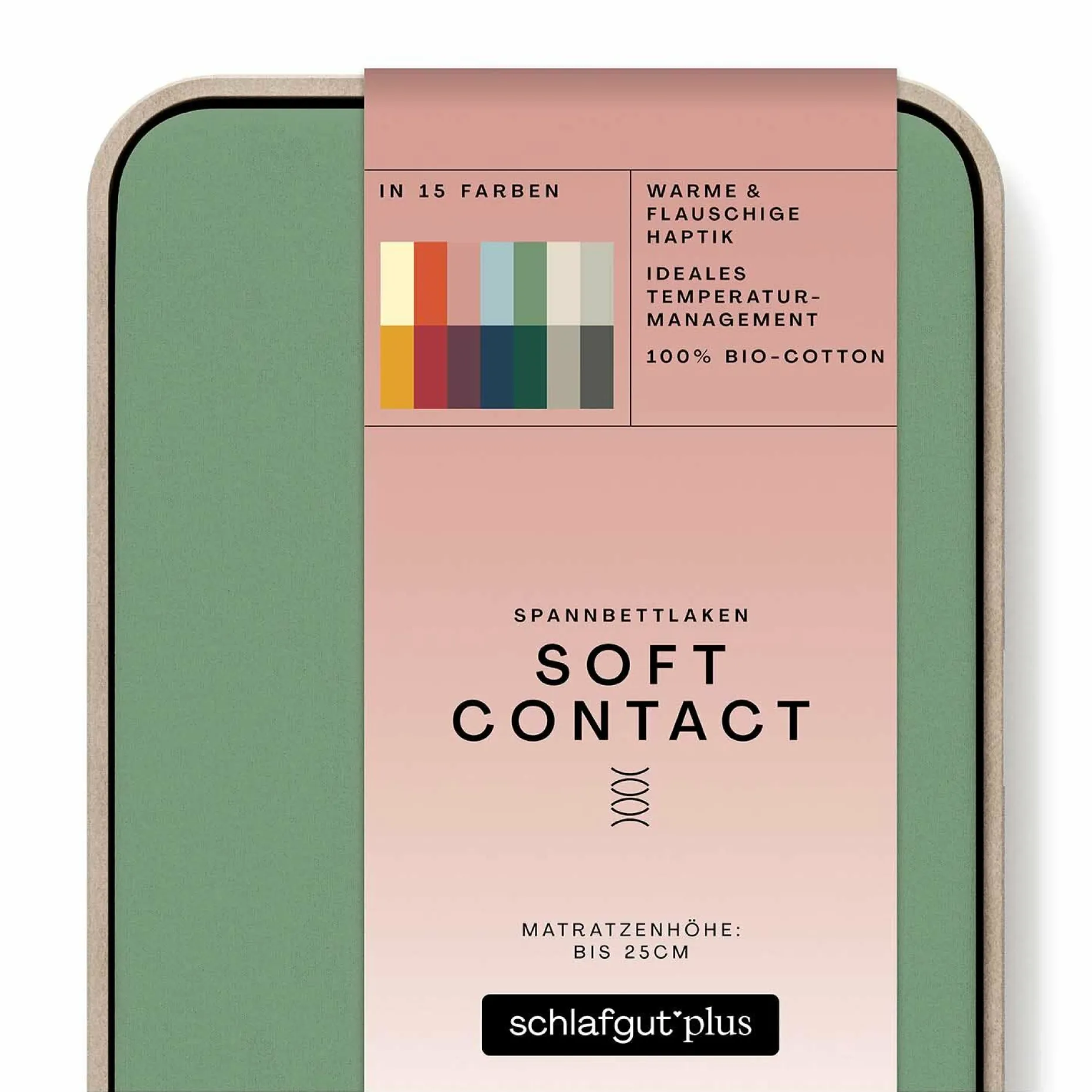 Spannbettlaken, Soft Contact