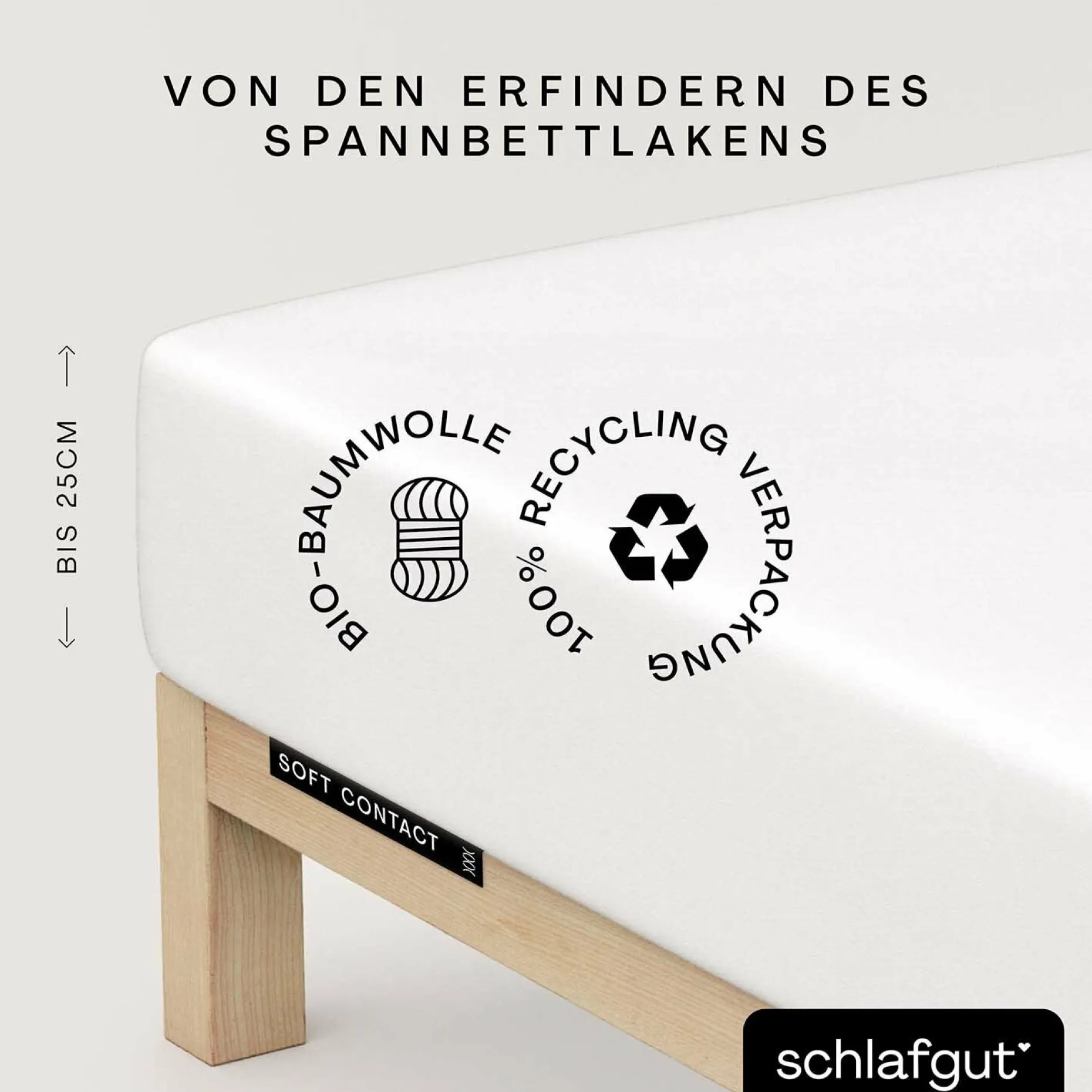 Spannbettlaken, Soft Contact