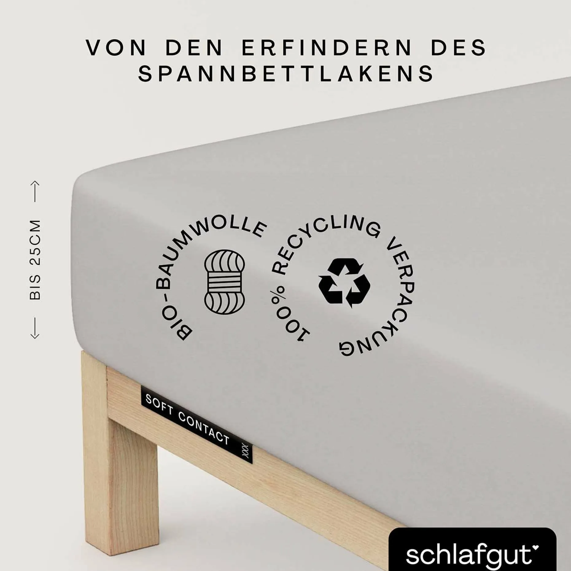 Spannbettlaken, Soft Contact