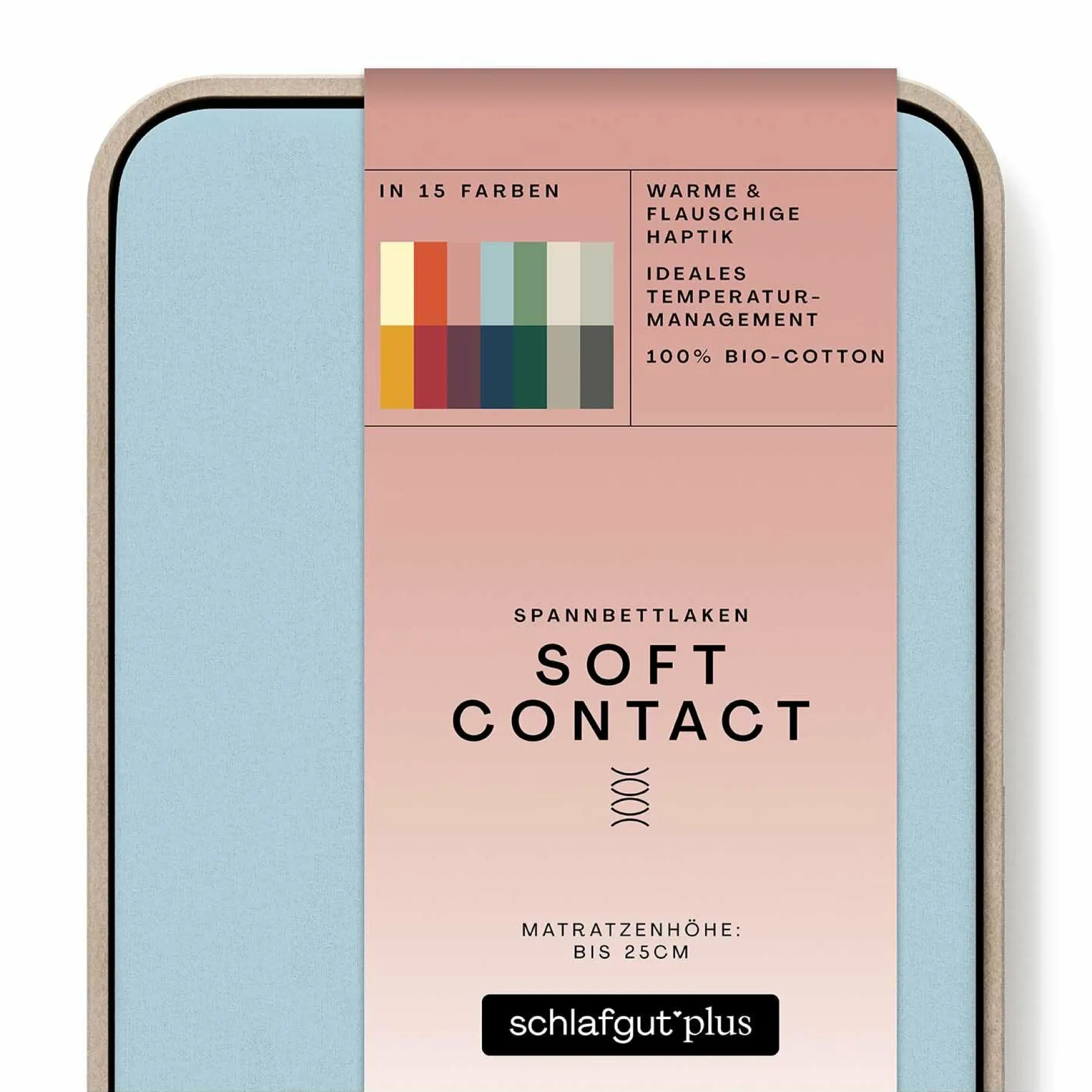 Spannbettlaken, Soft Contact