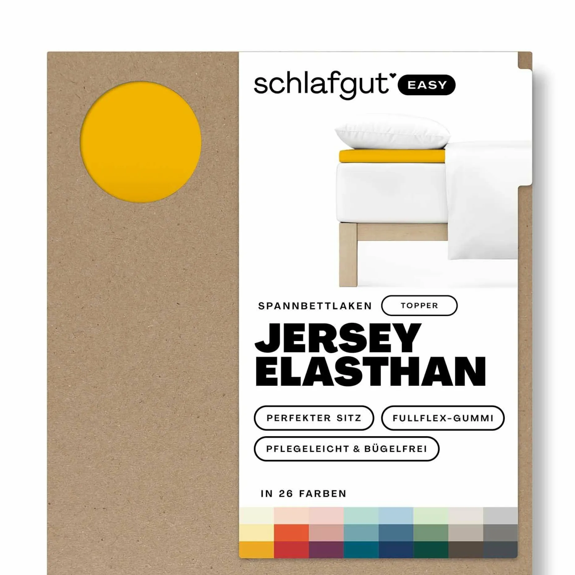 Spannbettlaken, EASY Jersey
