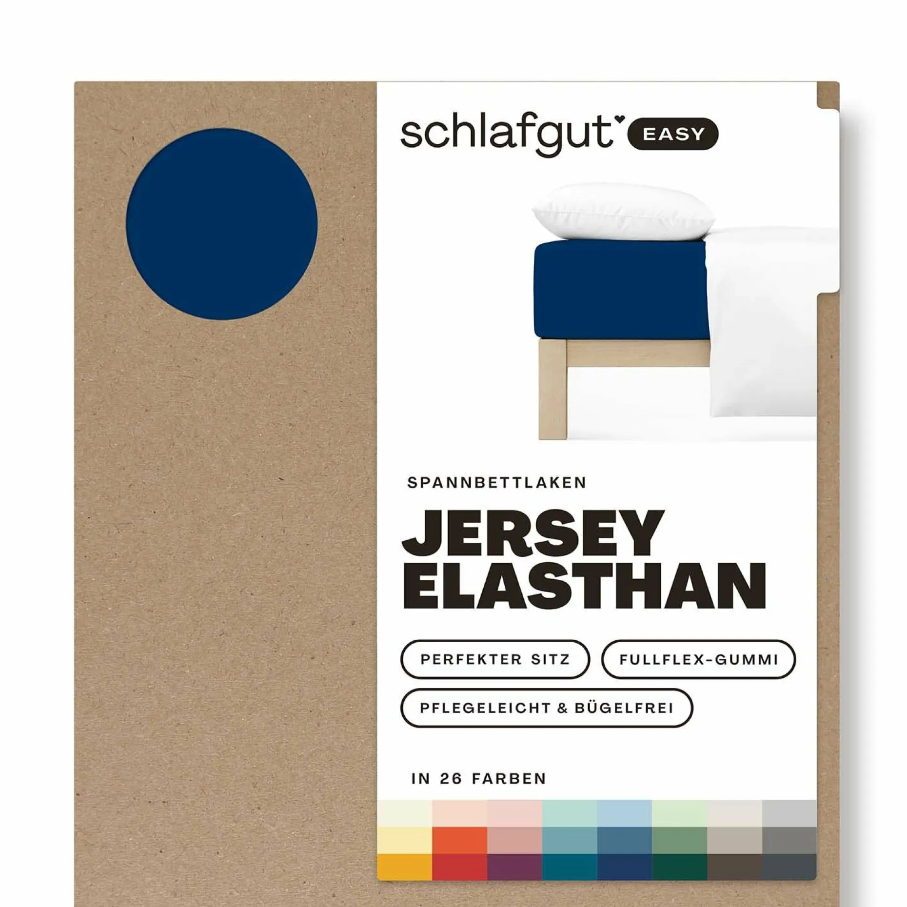 Spannbettlaken, EASY Jersey