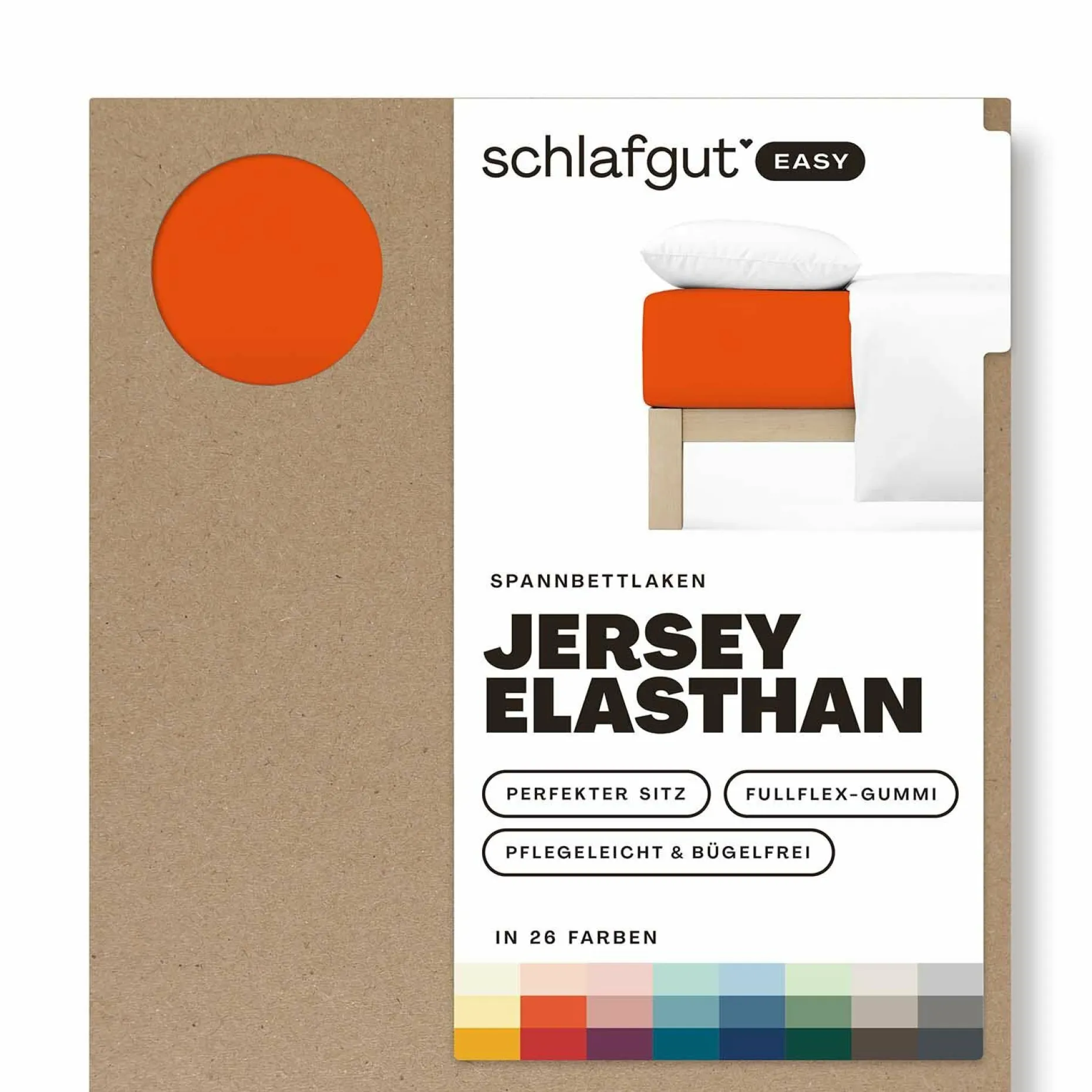 Spannbettlaken, EASY Jersey