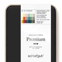 Spannbettlaken, Premium