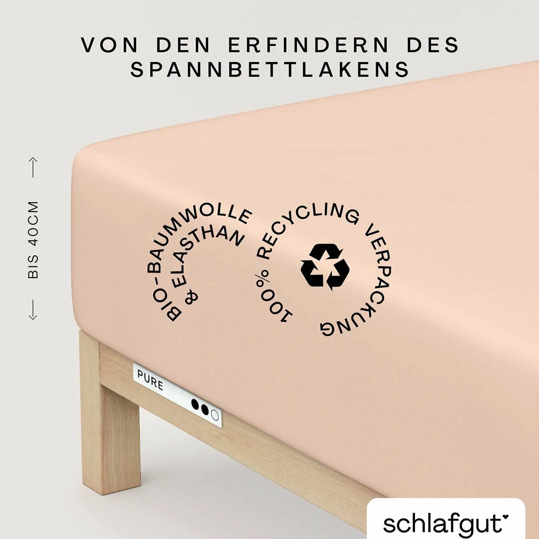 Spannbettlaken, Pure