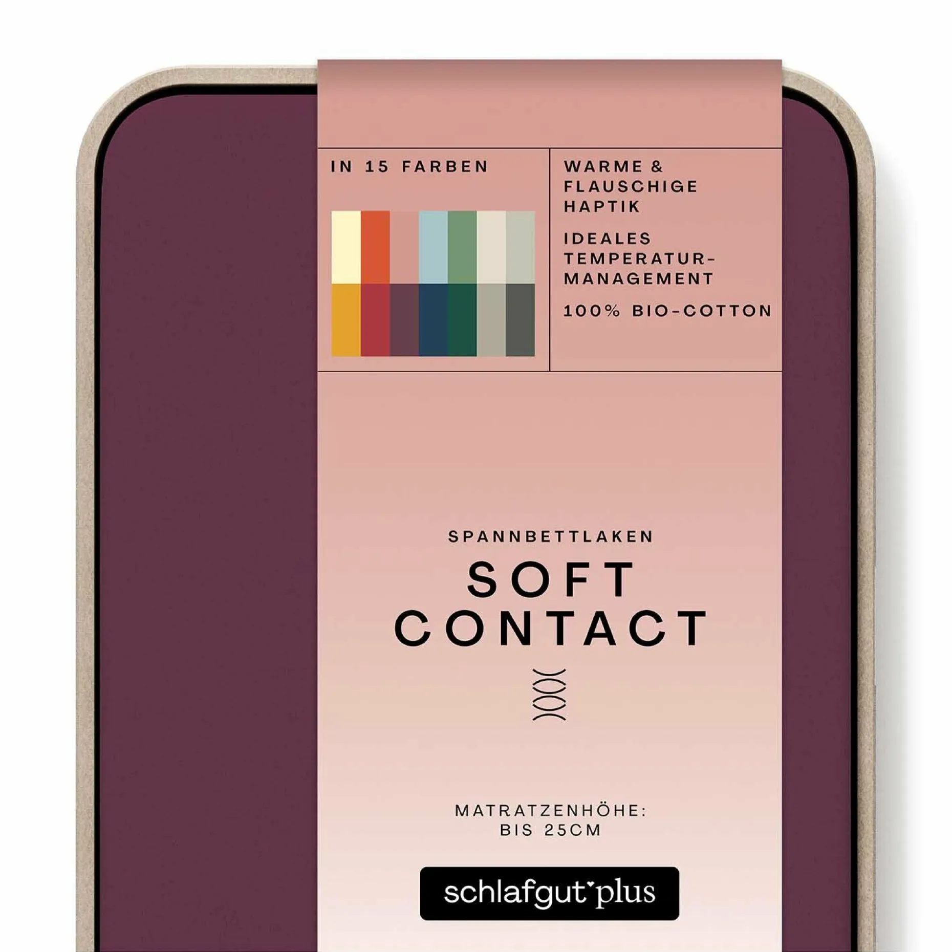 Spannbettlaken, Soft Contact