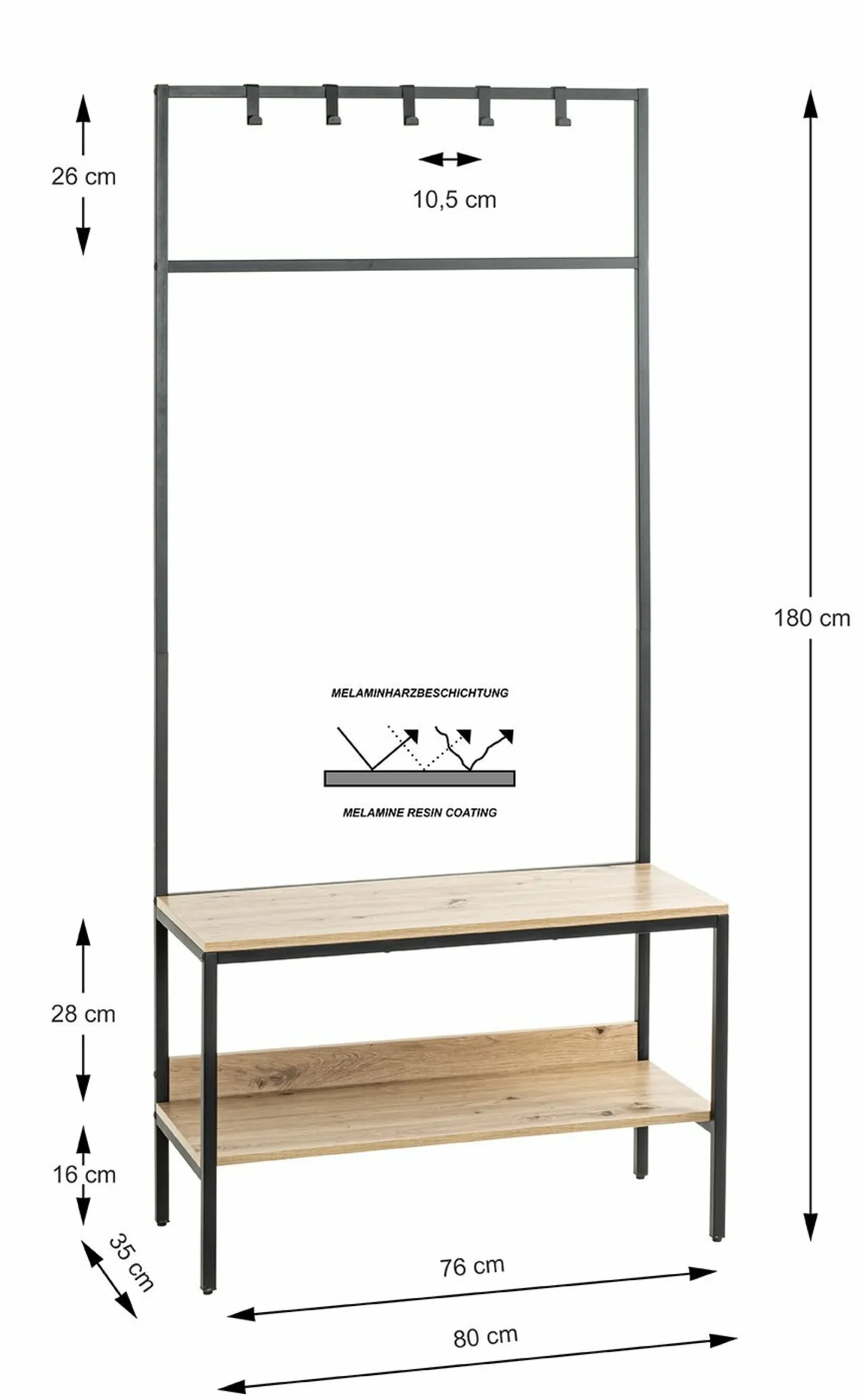 Standgarderobe, 37461