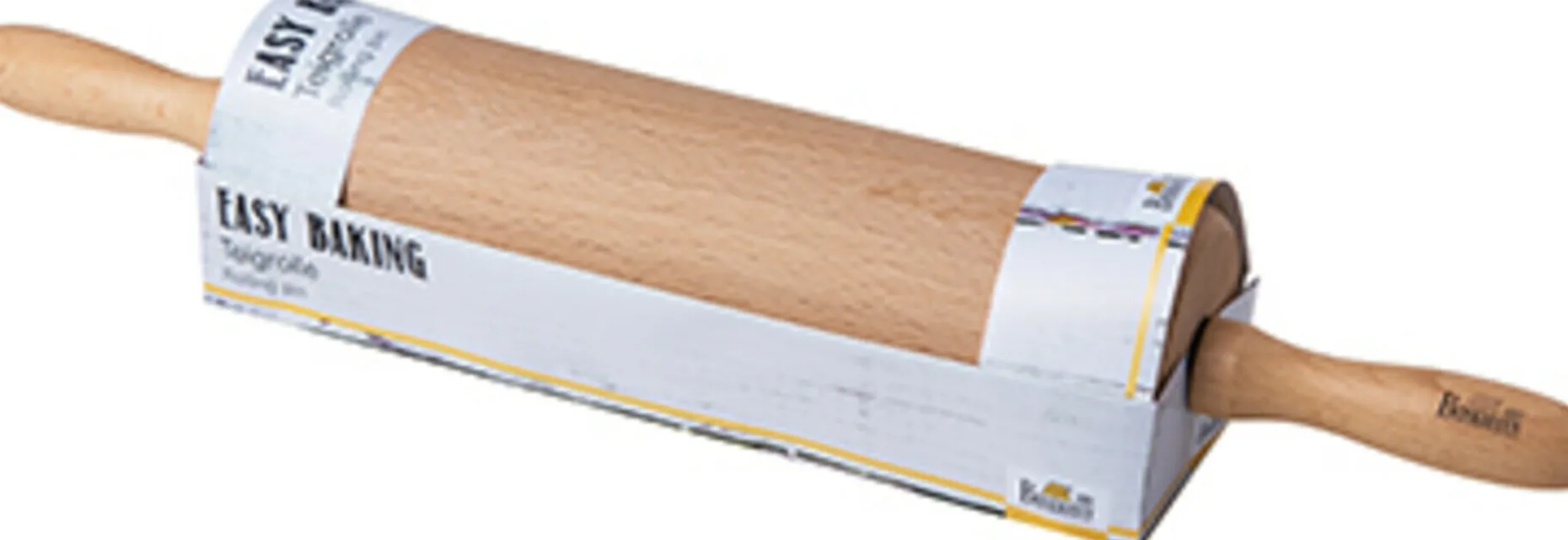 Teigrolle aus Buchenholz