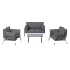4-tlg, Sofa-Set, Mailand