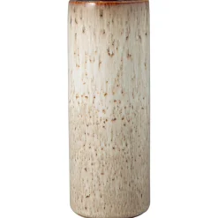 Vase Cylinder beige klein, Lave Home