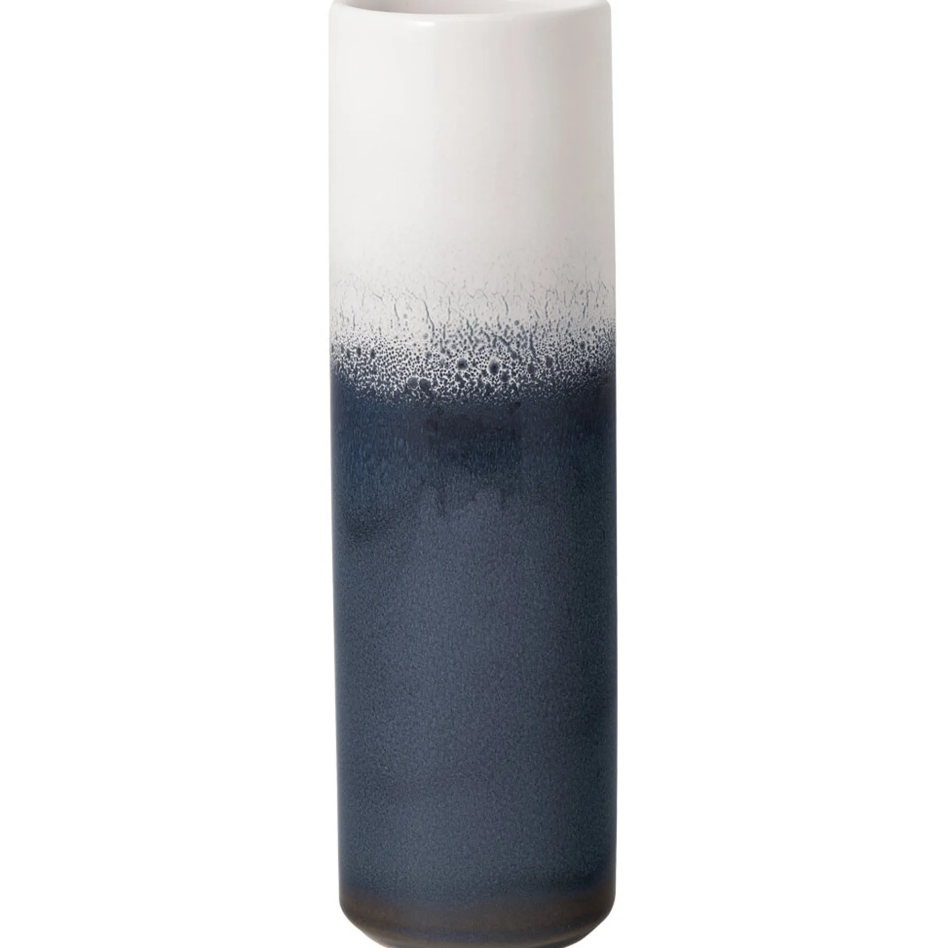 Vase Cylinder bleu groß, Lave Home