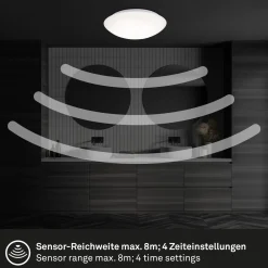 Wand- und Deckenleuchte, Elipso
