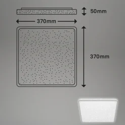 Wand- und Deckenleuchte, Lino