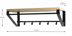 Wandgarderobe, 13945