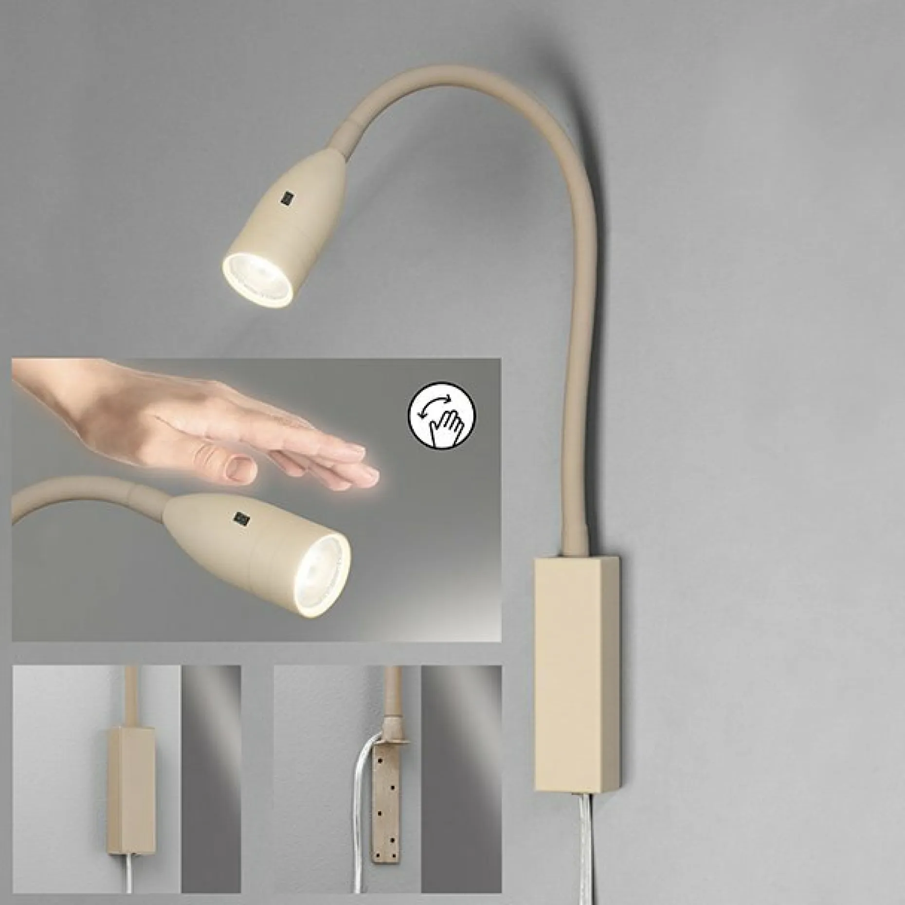 Wandspot flex, Sten